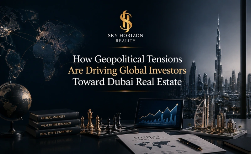 How Geopolitical Tension Are Driving Global Investors Towards Dubai Real Estate